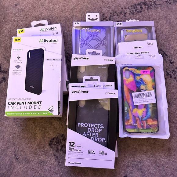 BULK Listing - 9 Phone Cases for $30 - iPhone XS Max - Picture 1 of 6